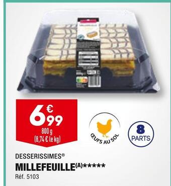 ALDI Desserissimes millefeuille offre