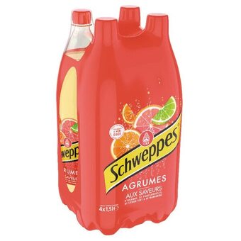 Auchan Schweppes agrumes offre