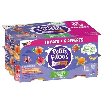 Auchan Petits filous fruits offre