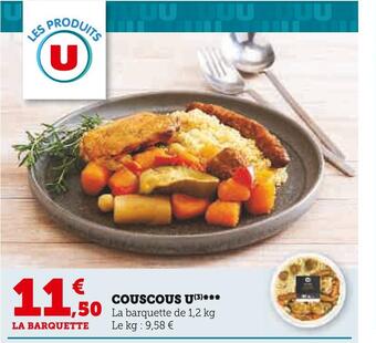 U Express U couscous offre