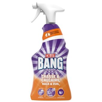 Auchan Spray nettoyant crasse et calcaire cillit bang offre