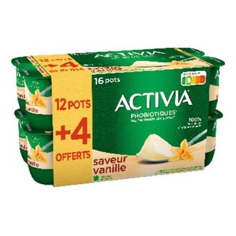 Auchan Activia saveur offre
