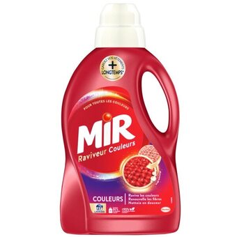 Auchan Lessive liquide raviveur de couleurs mir offre