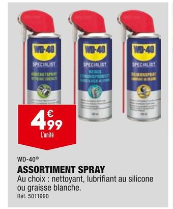 ALDI Wd-40 assortiment spray offre