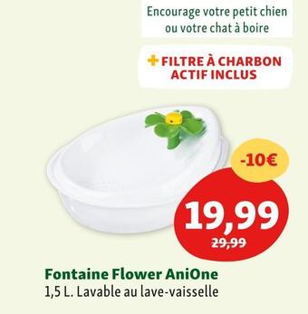 Maxi Zoo Anione fontaine flower anione offre