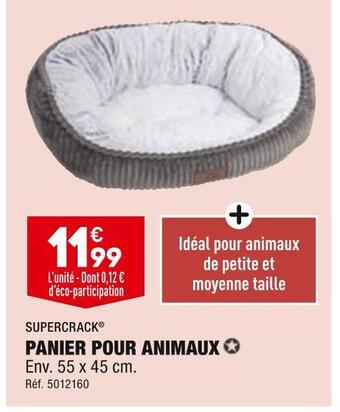 ALDI Supercrack panier pour animaux offre