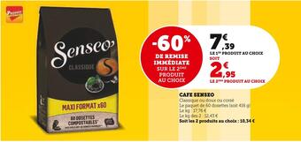 Super U Senseo cafe offre