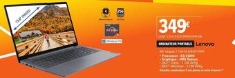 E.Leclerc Lenovo ordinateur portable offre