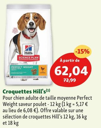 Maxi Zoo Hill's croquettes hill's offre