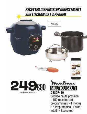 Blanc Brun Moulinex multicuiseur offre