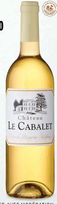 AOP Côtes de Bergerac Chateau Le Cabalet