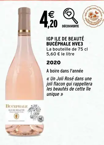 Intermarché IGP Ile de Beauté Bucéphale offre
