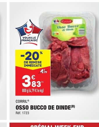 ALDI OSSO BUCCO DE DINDE offre