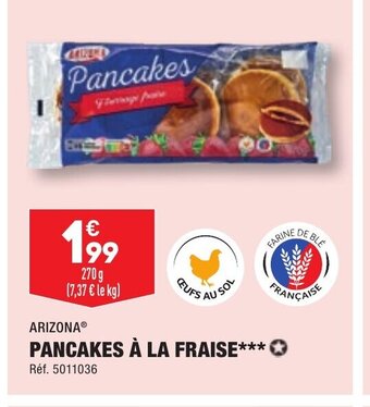 ALDI PANCAKES À LA FRAISE offre
