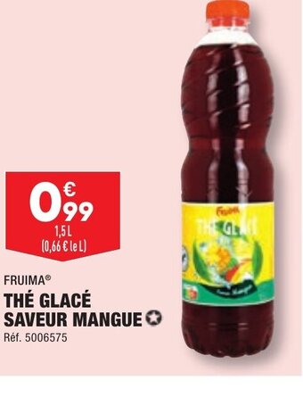 ALDI THÉ GLACÉ SAVEUR MANGUE offre