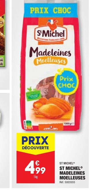 ALDI ST MICHEL MADELEINES MOELLEUSES offre