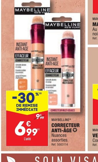 ALDI CORRECTEUR ANTI-ÂGE offre
