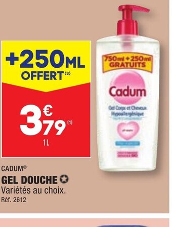 ALDI GEL DOUCHE offre