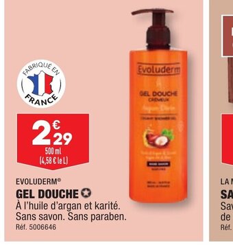 ALDI GEL DOUCHE offre
