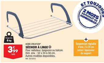 ALDI SÉCHOIR À LINGE offre