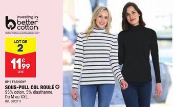 SOUS-PULL COL ROULÉ