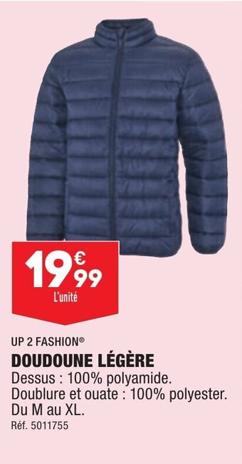 ALDI DOUDOUNE LÉGÈRE offre
