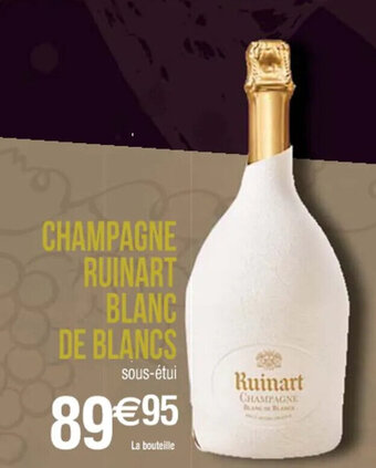 Cora x Carrefour CHAMPAGNE RUINART BLANC offre