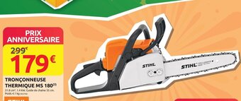 Rural Master TRONÇONNEUSE THERMIQUE MS 180(7) offre