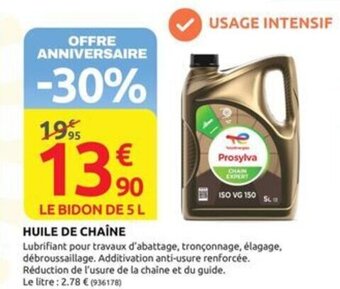 Rural Master HUILE DE CHAÎNE offre