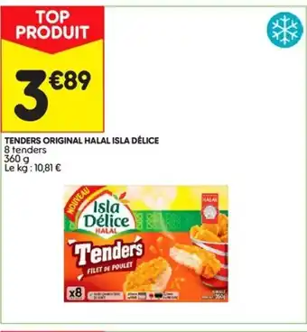 Leader Price Tenders Original Halal Isla Délice offre