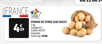 Auchan POMME DE TERRE SUD OUEST offre