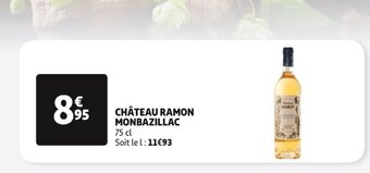 Auchan CHÂTEAU RAMON MONBAZILLAC offre
