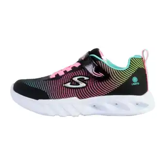Decathlon Basket basse à scratch skechers light flickers flash - enfant offre