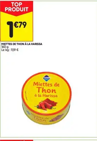 Miettes de Thon Ă la Harissa