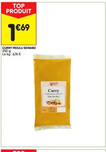 Curry moulu sonabo