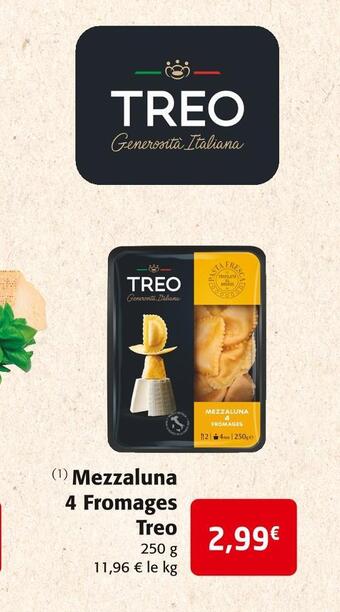 Colruyt Treo mezzaluna 4 fromages offre