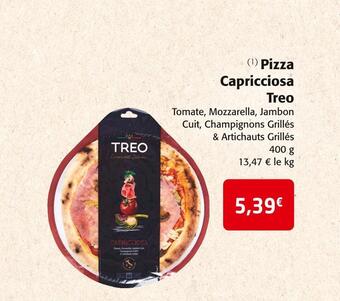 Colruyt Treo pizza capricciosa offre