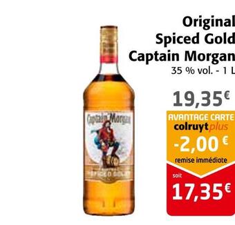 Colruyt Captain morgan original spiced gold offre