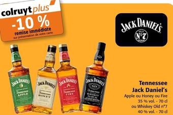 Colruyt Jack daniel’s tennessee offre