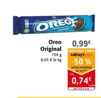 Colruyt Oreo oreo original offre