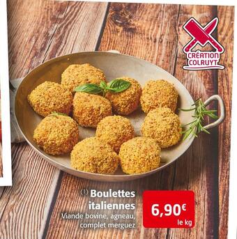 Colruyt Colruyt boulettes italiennes offre