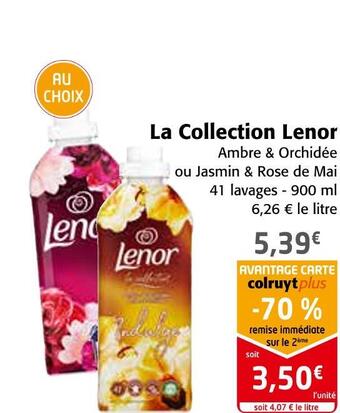Colruyt Lenor la collection lenor offre
