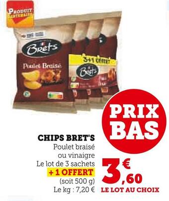 Super U Bret's chips offre