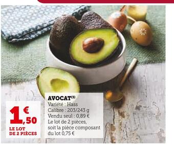 Super U Avocat offre