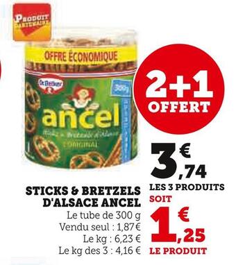 Ancel sticks & bretzels d'alsace