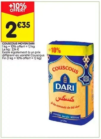 Couscous moyen dari