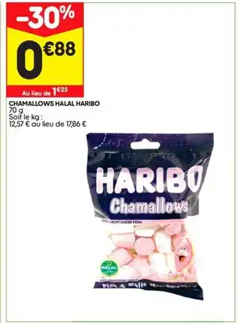 Leader Price Chamallows halal haribo offre