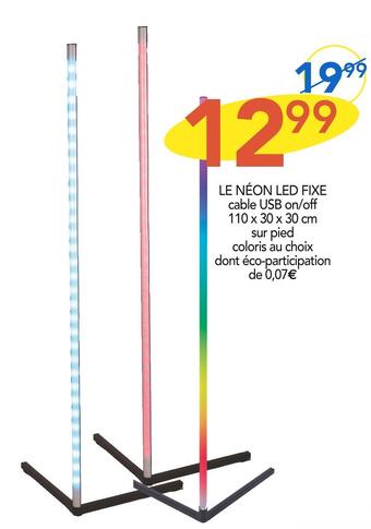 Stokomani Le néon led fixe offre