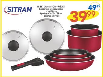 Sitram le set de cuisson 8 piĂšces
