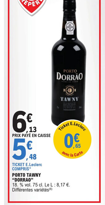 PORTO TAWNY DORRÃO